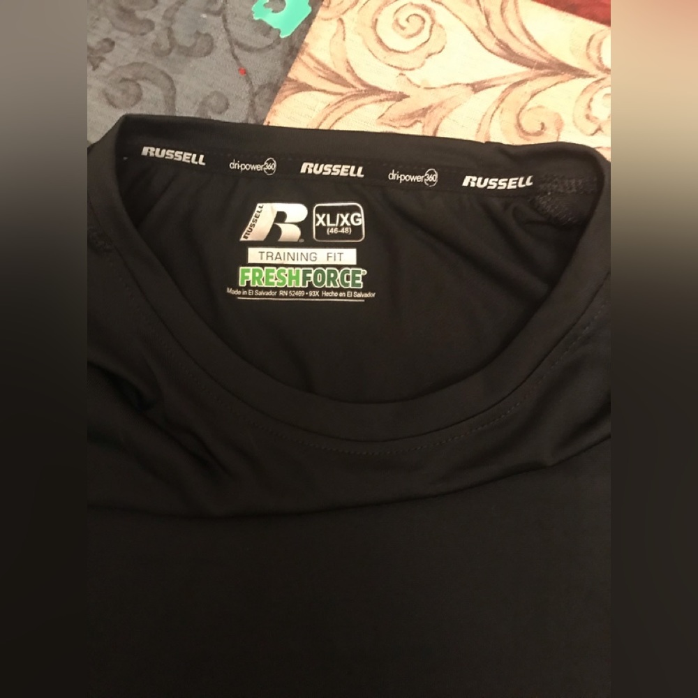 Men’s RUSSELL ATHLETIC DRI-FIT SHIRT - Picture 4 of 4
